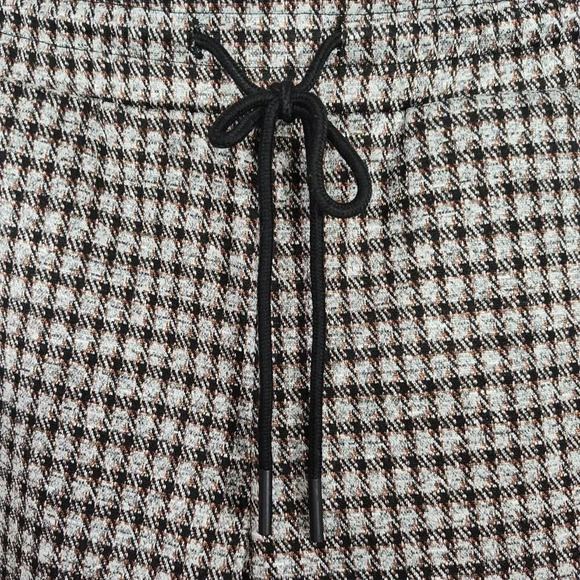 Sanctuary Pants Pull On Skinny Tapered Leg Women Size XS Black Brown Gray Plaid - Picture 4 of 10